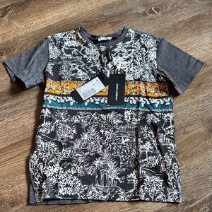 Dolce & Gabbana Kids' Black and White Graphic Tee